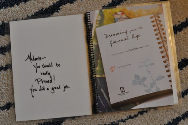 My very own signed copy of Dreaming from the Journal Page