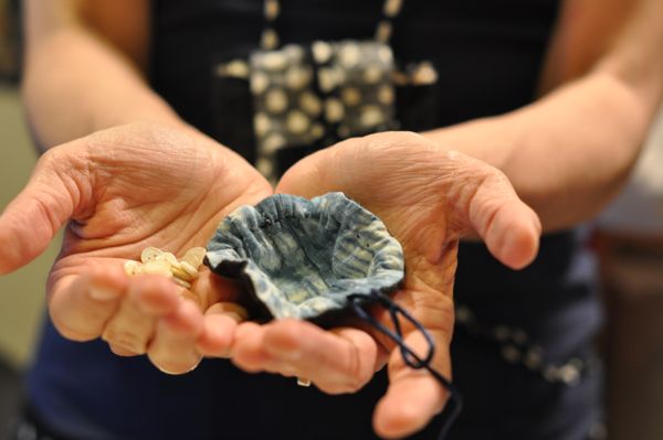 Which she likes better, though is too small.