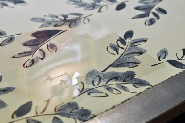 A sample from the Stencil Magic Class.